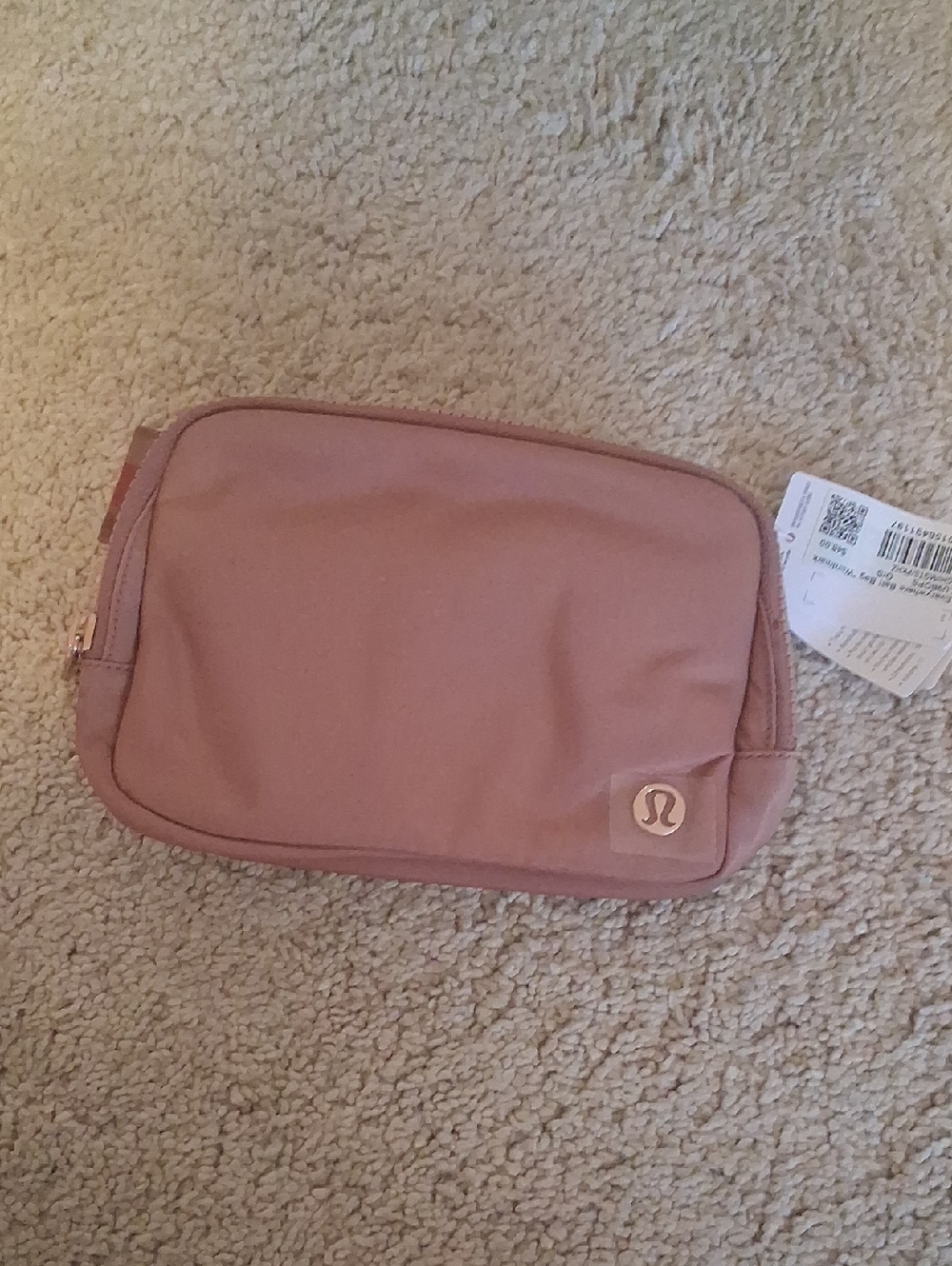 lululemon athletica Rose Pink Crossbody Pouch